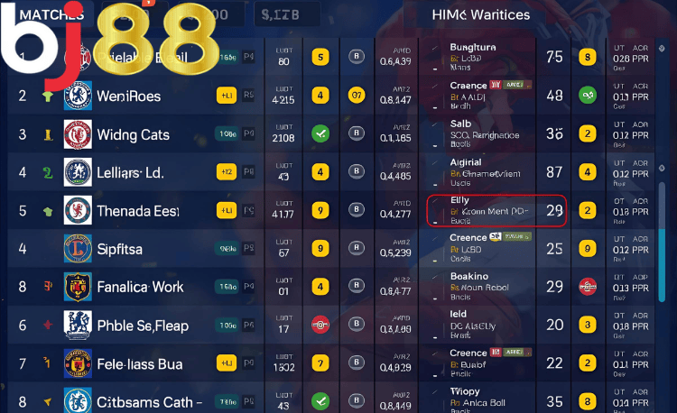 Kèo vô địch bj88